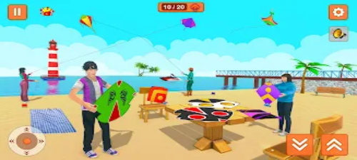 Kite Game Kite Flying Скриншот 0