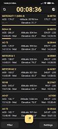 Look4Sat Satellite tracker स्क्रीनशॉट 0