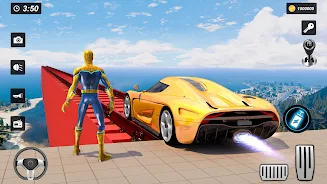 Gt Car Stunt Game 3D Car Games Ekran Görüntüsü 2