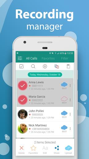 Automatic Call Recorder Pro Tangkapan skrin 0