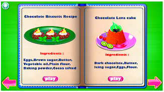 Cook Book Recipes Cooking game Скриншот 1