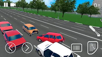 Russian Car Crash Simulator Скриншот 1