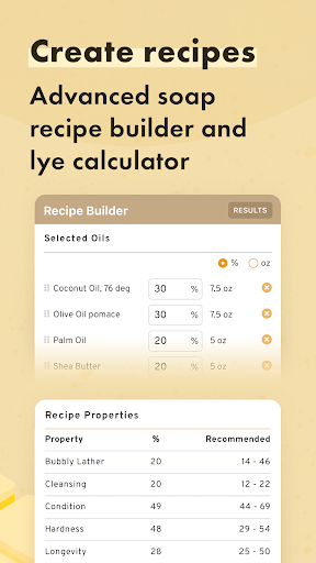 Soapmaking Friend – Soap Calc Zrzut ekranu 2