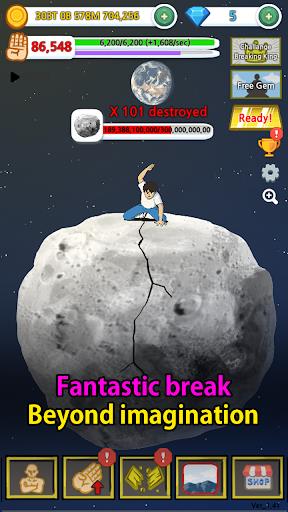 Tap Tap Breaking: Break Everything Clicker Game स्क्रीनशॉट 2