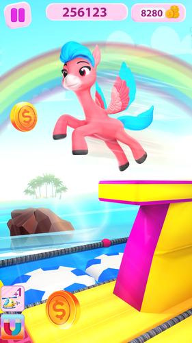 Unicorn Kingdom: Running Games Captura de tela 3