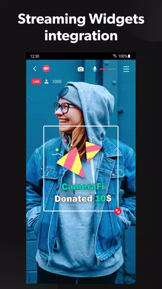 CameraFi Live Ảnh chụp màn hình 2
