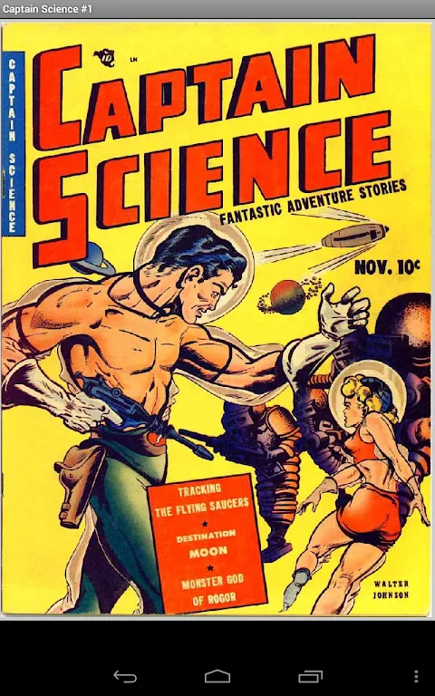 Comic: Captain Science Captura de tela 0