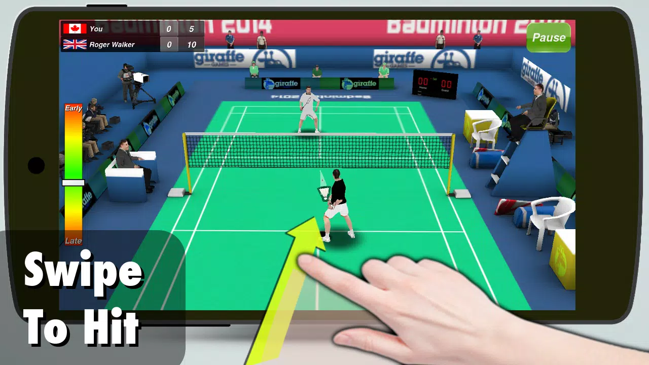 Badminton 3D Captura de tela 0