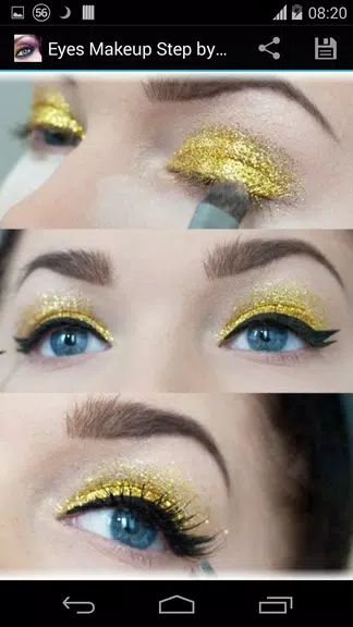 Eyes Makeup Tutorial Zrzut ekranu 3