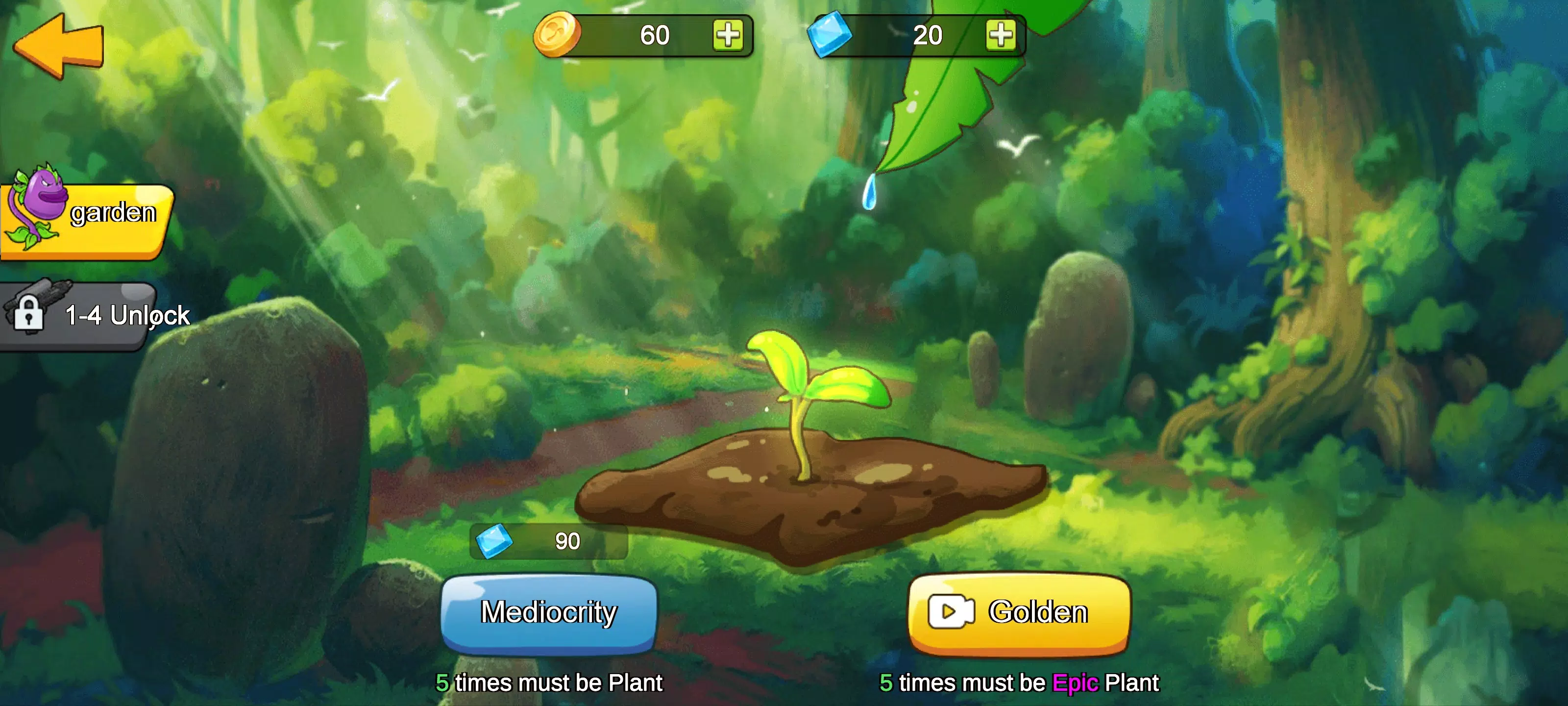 Merge Plants – Defense Zombies Captura de pantalla 1