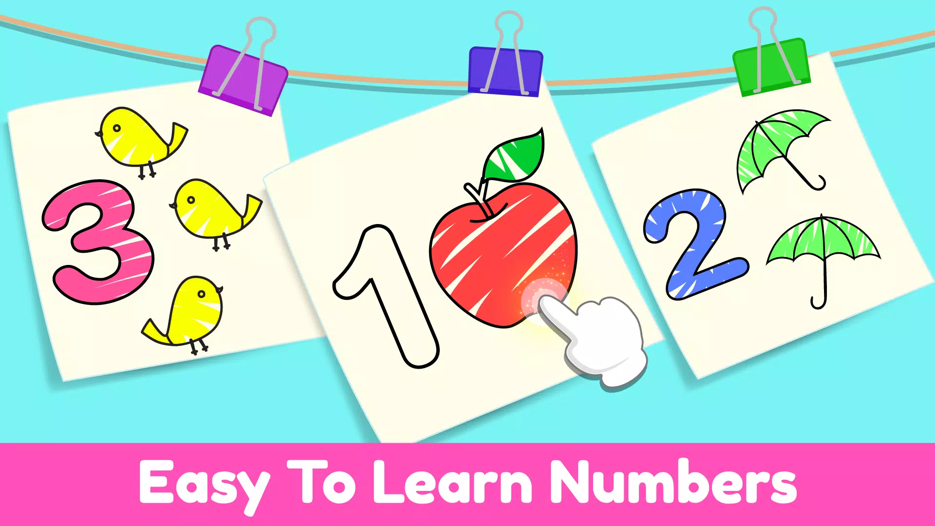 Learn 123 Numbers Kids Games Ảnh chụp màn hình 3