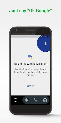 Android Auto – Google Maps, Media & Messaging應用截圖第1張