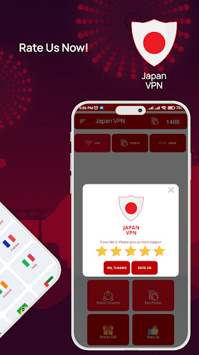 Japan VPN Get Japanese IP স্ক্রিনশট 3