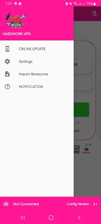 HARDWORK VPN 스크린샷 0