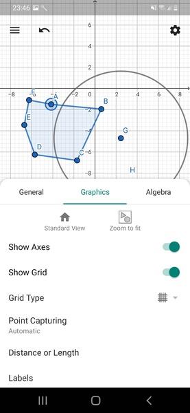 GeoGebra Geometry 스크린샷 2