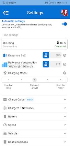 A Better Routeplanner (ABRP) Zrzut ekranu 2