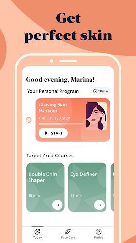 Luvly: Face Yoga & Exercise Screenshot 1