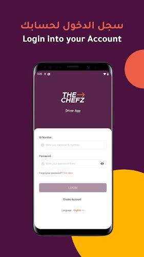 The Chefz Driver Ảnh chụp màn hình 1