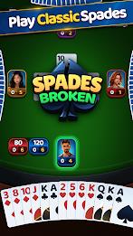 Spades US: Classic Card Game Tangkapan skrin 1