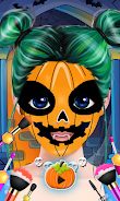 Schermata Cute Girl Halloween Makeup Art 1