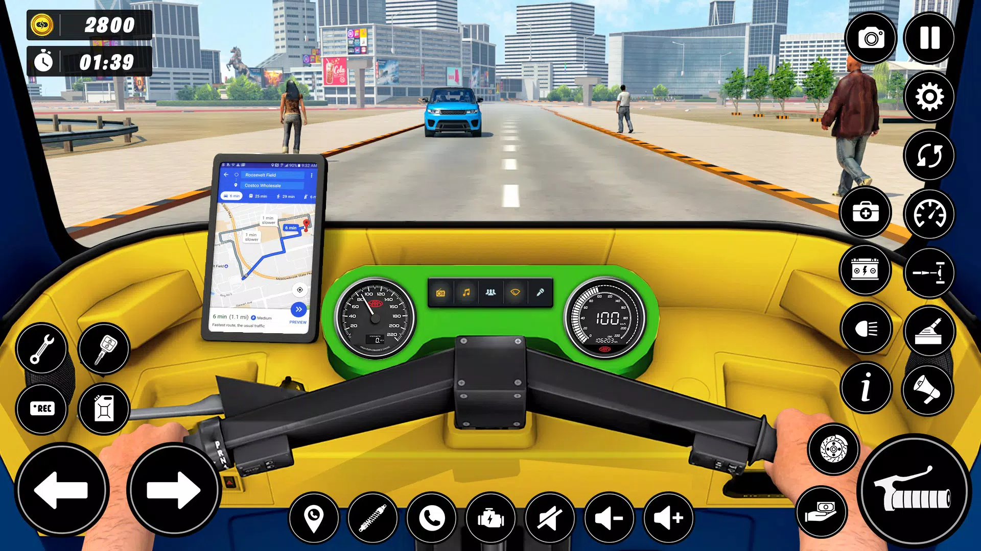 Auto Tuk Tuk Rickshaw Game ภาพหน้าจอ 2