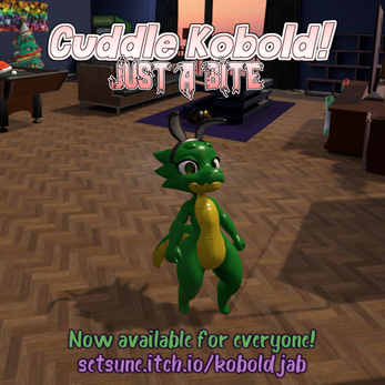 Cuddle Kobold: Just a Bite Schermafbeelding 1