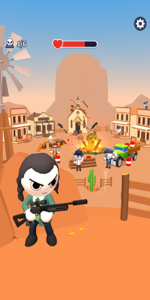 Mafia Sniper — Wars of Clans Screenshot 2