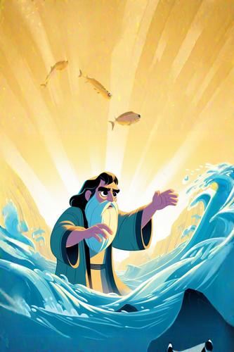 Moses crossing the red sea Capture d'écran 0