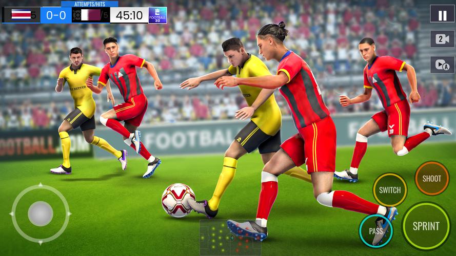 Schermata Football 3D Star 3