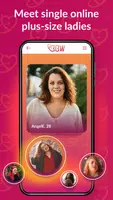 BBW: Chat & Date Curvy Women Скриншот 2