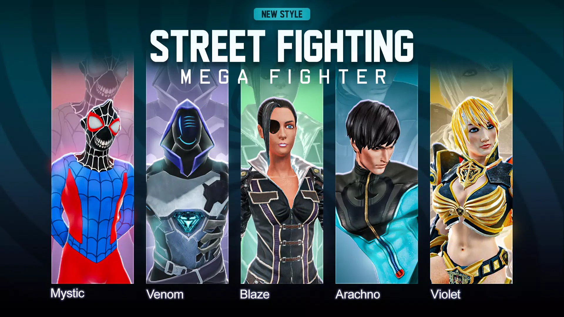 Schermata Fighting Games: Street Fighter 2
