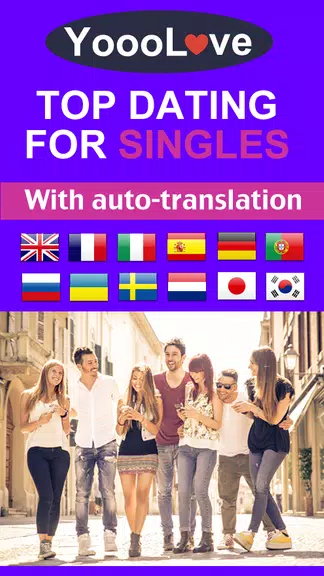 YoooLove Dating with auto-translation - Free chat ဖန်သားပြင်ဓာတ်ပုံ 0