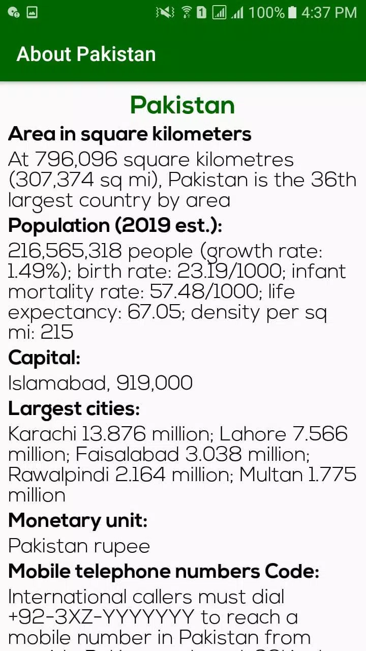 Pakistan Tourism App Captura de tela 3