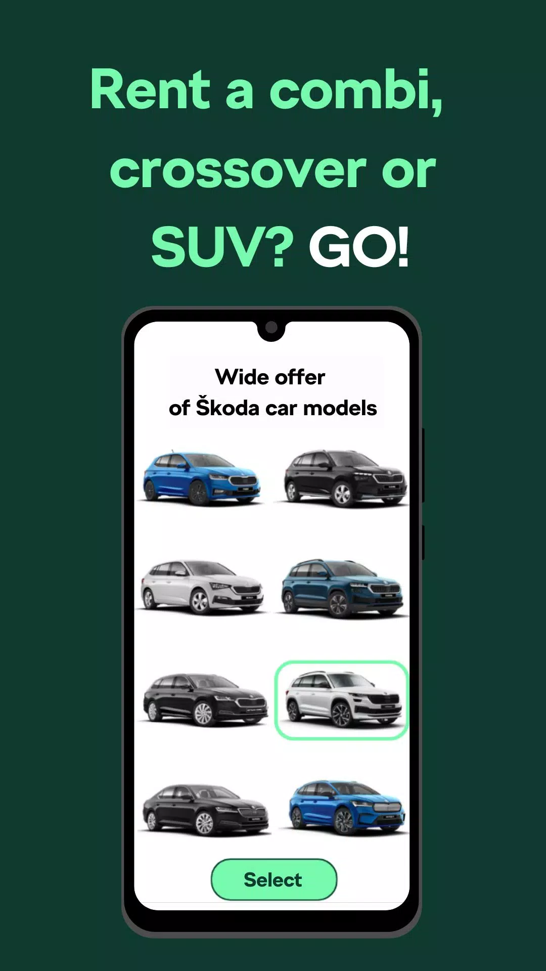 Škoda GO ဖန်သားပြင်ဓာတ်ပုံ 3