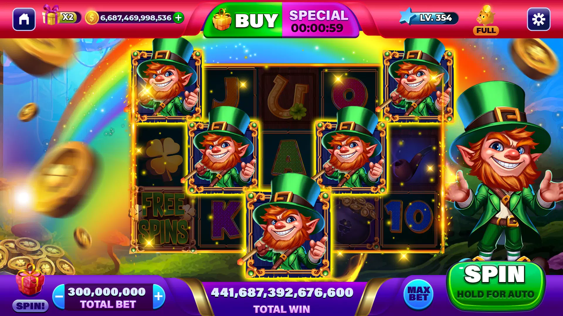 Clover Slots Epic Casino Games 스크린샷 0