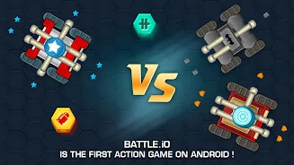 Schermata Battle.io Tank Battle Game 0