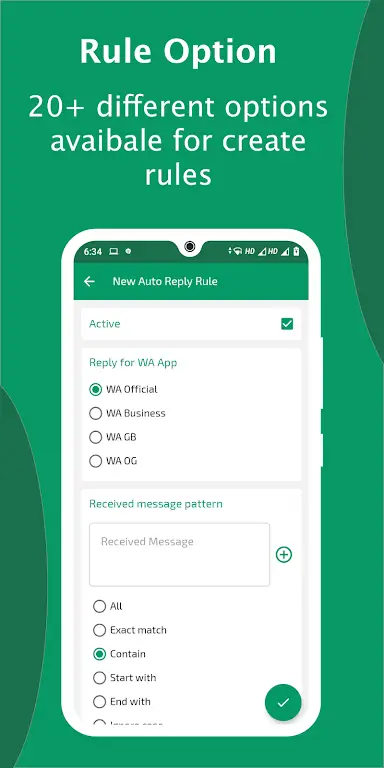 Auto Reply Chat Bot Ảnh chụp màn hình 1