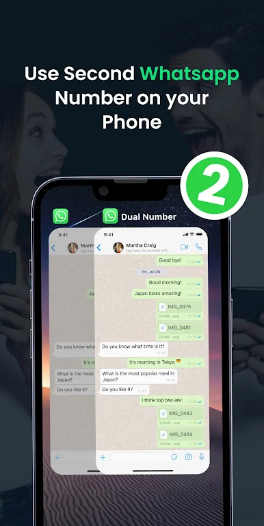 Wa Dual: Web Chat Messenger Скриншот 2