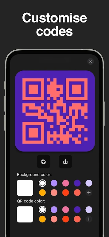 Schermata QR code Scanner & Creator 1