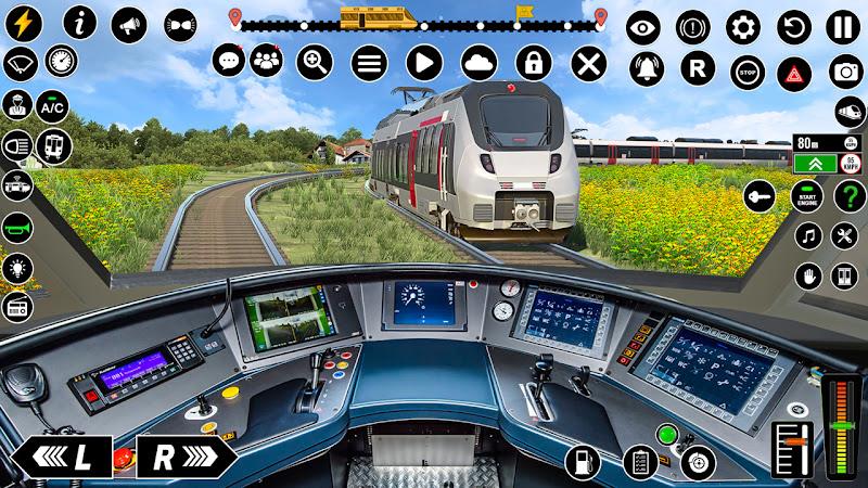 Real Indian Railway Train Game Tangkapan skrin 3