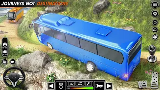 US Coach Bus Simulator Games स्क्रीनशॉट 1