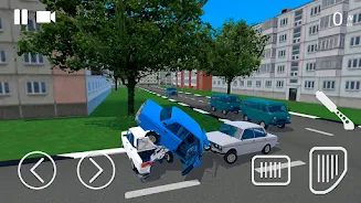 Russian Car Crash Simulator Schermafbeelding 0