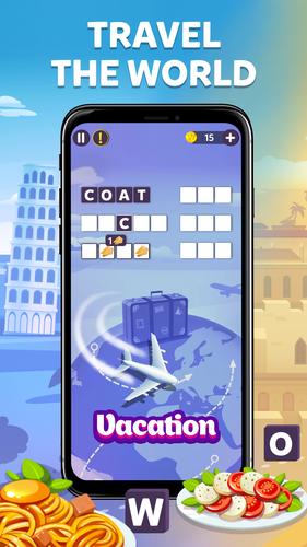 Wordelicious - Fun Word Puzzle Capture d'écran 0