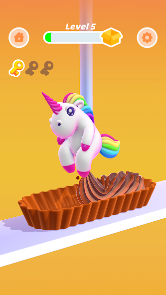 Perfect Cream: Cake Games Mod Screenshot 0