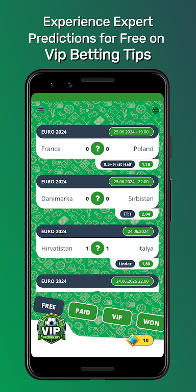 Vip Betting Tips Ảnh chụp màn hình 0