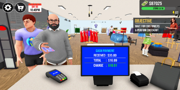 My Clothing Store Simulator 3d Ảnh chụp màn hình 1