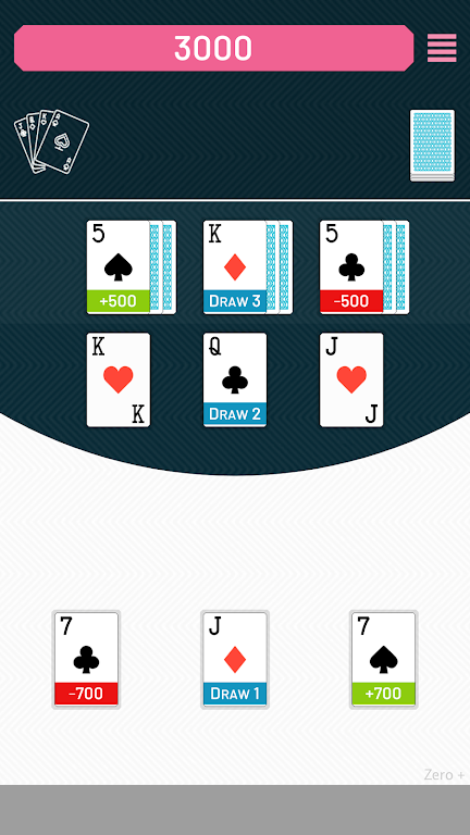 9-Draw: Poker Solitaire Puzzle Ekran Görüntüsü 1