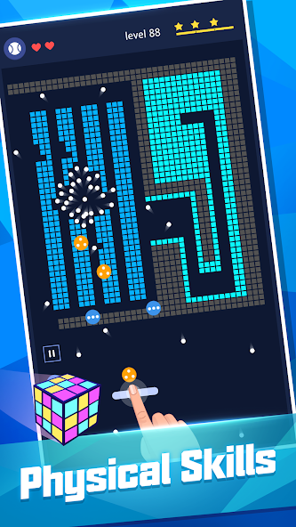 Break Bricks - Bricks Breaker Mod スクリーンショット 2