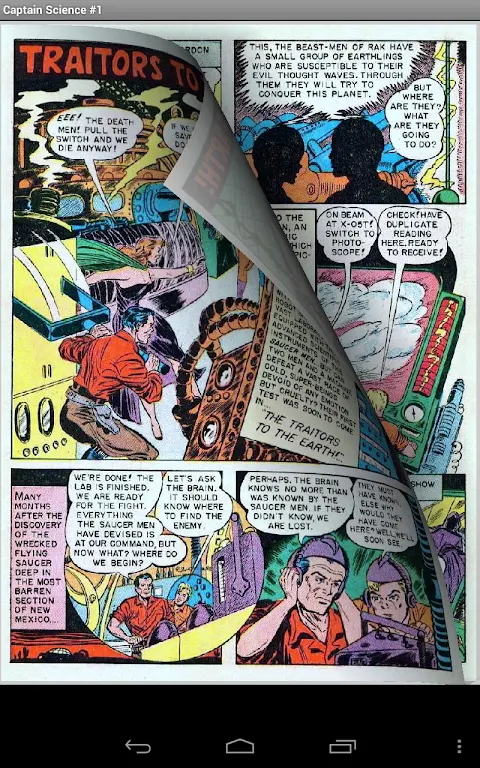 Comic: Captain Science Captura de tela 2