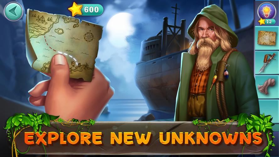 Hidden Escape: Lost Island Ảnh chụp màn hình 1